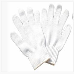 Personalized Bleached Poly / Cotton Hand Gloves for Warehousing Construction